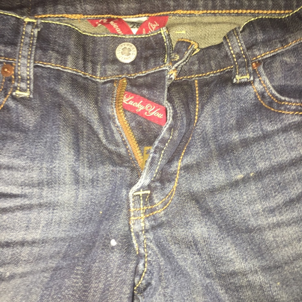 Lucky Brand Womens Dark Wash Jeans - Picture 5 of 7
